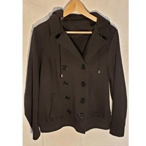 Sweatshirt-Style, Hooded Pea Coat, Torrid, XL